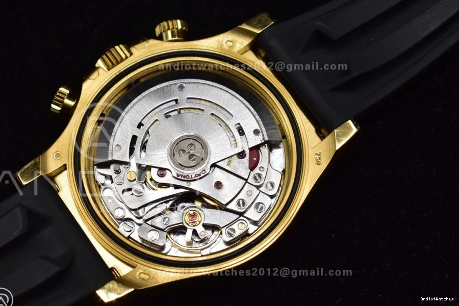 On SA4130 Strap 1:1 Black Oysterflex 769 Rubber AllSeason Daytona Diamonds Edition V Best Dial BTF 116518 0206